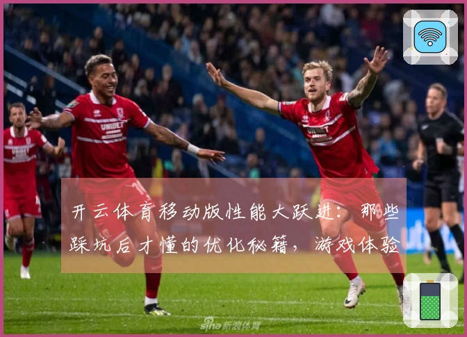 开云体育移动版性能大跃进：那些踩坑后才懂的优化秘籍，游戏体验从此丝滑